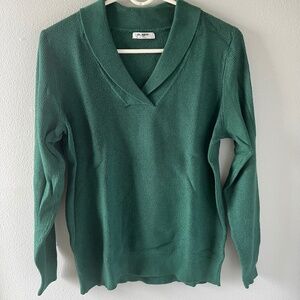Zeagoo green sweater Size L
